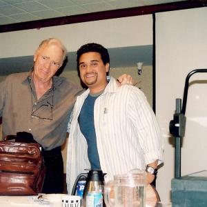 Kevin Lasit with Screenwriting master instructor Robert McKee
