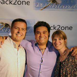 Nelson, Kevin Lasit and Shelly at the premiere of back2one.