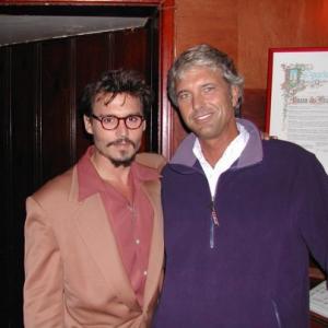 Johnny & Eddie relax after The Weinstein Company's The Libertine - World Premiere (11 November 2005)