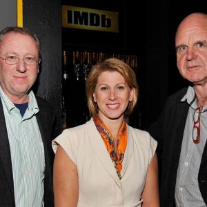 Ric Robertson of Academy of Motion Picture Arts  Science journalist Sharon Waxman and Philip Raby of Bath Film Festival