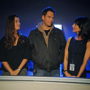 Still of Perrey Reeves Michael Weatherly and Cote de Pablo in NCIS Naval Criminal Investigative Service 2003