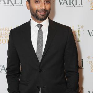 November 15 2012 First Annual Varli Culinary Awards cohost Manu Narayan on the red carpet at The Altman Building in New York City