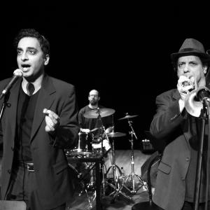 May 7 2013 Manu Narayan and Grammy Award winner Frank London at the Washington Jewish Music Festival at the Washington DCJCC