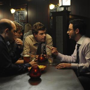 Still of Paul Scheer, Stephen Rannazzisi and Nick Kroll in The League (2009)
