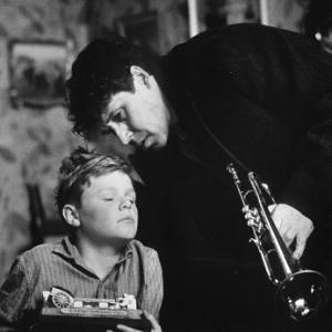 Still of Stephen Rea and Eamonn Owens in The Butcher Boy (1997)