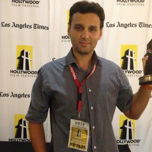 Phil Volken wins Best Feature Film for GARBAGE at Hollywood Film Festival (2012)