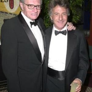 Dustin Hoffman and Larry King
