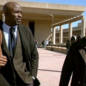 Still of Nestor Carbonell Victor Machado and Mike Colter in Ringer 2011