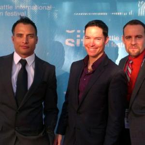 Rick Walters, David S. Hogan, and Ben Andrews during SIFF 2013.