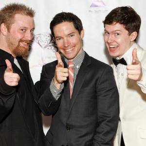 David S Hogan Fred Beahm and Connor Hair at the All My Presidents premiere 2012