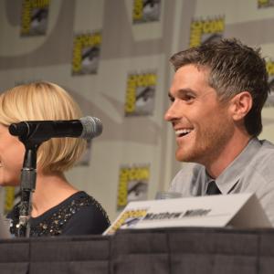 Rachael Taylor and Dave Annable at event of 666 Park Avenue (2012)