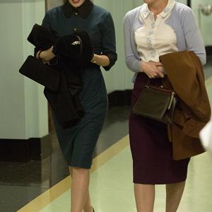 Still of Lizzy Caplan and Kandis Erickson in Masters of Sex: Catherine (2013)