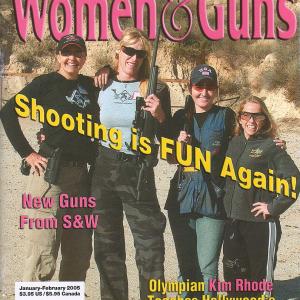 Cover of Women & Guns Magazine