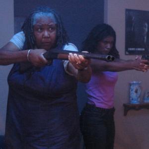 Esther Scott and Denise Boutte in Sisters Keeper 2007