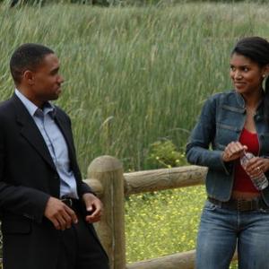 Kent Faulcon and Denise Boutte in Sisters Keeper 2007