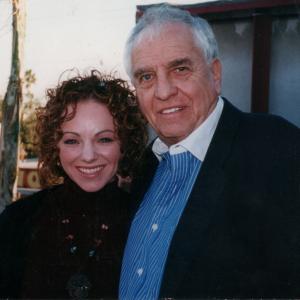 Shanda Renee with Director Garry Marshall on set of Raising Helen  2004