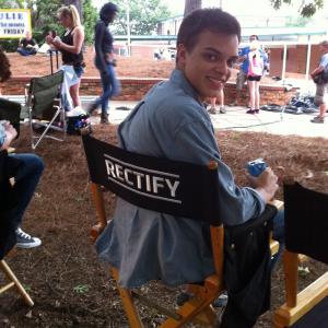 On set of Rectify  Episode 2 July 2012