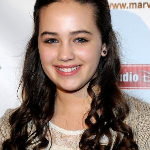 Mary Mouser at event of Radio Rebel 2012