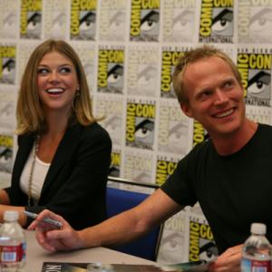 Paul Bettany and Adrianne Palicki
