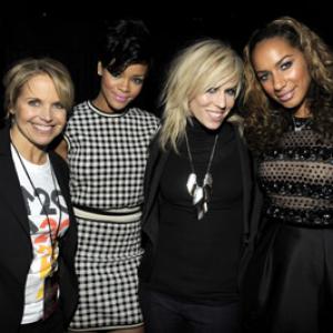 Katie Couric, Natasha Bedingfield, Rihanna and Leona Lewis