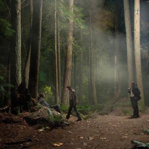 Still of Jensen Ackles, Ty Olsson and Graem Beddoes in Supernatural (2005)
