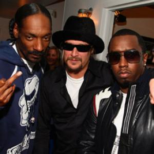 Sean Combs, Snoop Dogg and Kid Rock