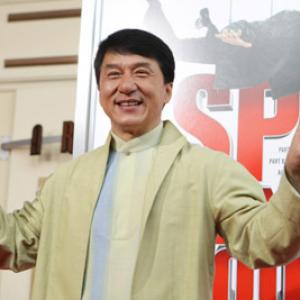 Jackie Chan at event of Kaimynas snipas 2010