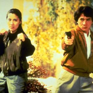 Still of Jackie Chan and Michelle Yeoh in Ging chat goo si 3 Chiu kup ging chat 1992