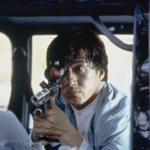 Still of Jackie Chan in Ging chat goo si 4 Ji gaan daan yam mo 1996