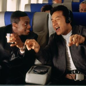 Still of Jackie Chan and Chris Tucker in Rush Hour 1998