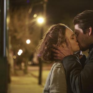 Still of Leighton Meester and Ben Barnes in By the Gun 2014