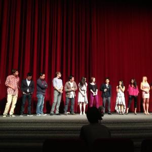 QA with Cast and Crew at LA Premiere of SakeBomb 2013 held at the DGA theater in Hollywood CA