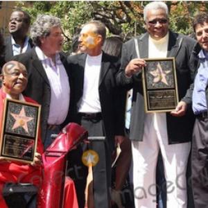 Grammy Award Winning group The Funk Brothers receiving a star on the Hollywood Walk of Fame and Rich Rossi