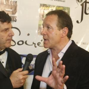 Steve Guttenberg (Police Academy, Diner, Short Circuit) and Rich Rossi
