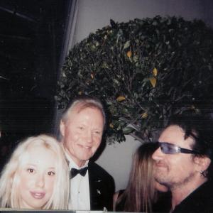 Academy Award winner Jon Voight Mission Impossible Heat Deliverance musician Bono U2 and Rich Rossi