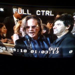 Academy Award nominee and Golden Globe winner Mickey Rourke The Wrestler Sin City Rumble Fish and Rich Rossi live at the 2009 Golden Globes