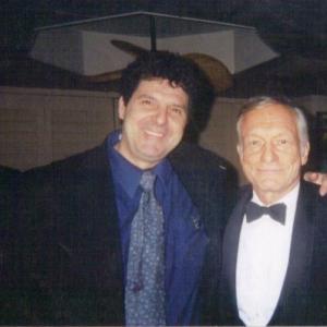Publishing tycoon Hugh Hefner (Playboy) and Rich Rossi