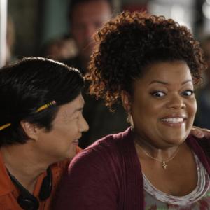 Still of Ken Jeong and Yvette Nicole Brown in Community 2009
