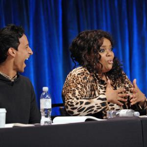 Yvette Nicole Brown Alison Brie and Danny Pudi at event of Community 2009