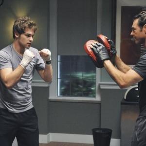 Still of David S Lee and Grey Damon in The Nine Lives of Chloe King 2011