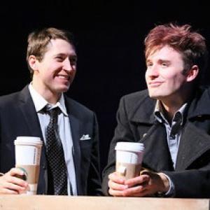 MacLeod Andrews and Seth Numrich in Slipping by Daniel Talbott Presented by Rattlestick Playwrights Theater and Rising Phoenix Rep