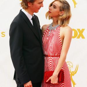 Paul Dano and Zoe Kazan at event of The 67th Primetime Emmy Awards 2015