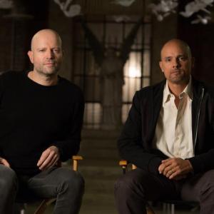 Still of Marc Forster and Ben Watkins in Hand of God 2014