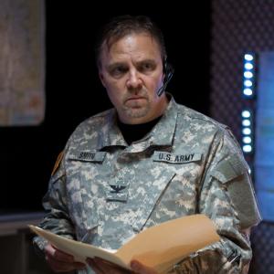 Michael Gier as Commander Smith in the feature film RZ9