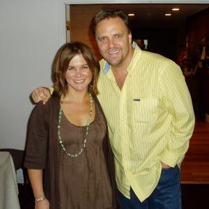 Michael Gier with actress Tracey Gold