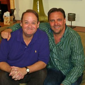 Michael Gier with Marc Cherry creator and executive producer of Desperate Housewives