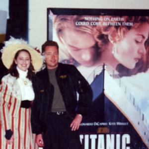 Alex Humphrey as guest at a premiere in San Diego for TITANIC