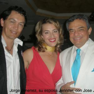 Jorge & Jennifer Jimenez con Jose Jose en Homenaje al Principe de la Cancion