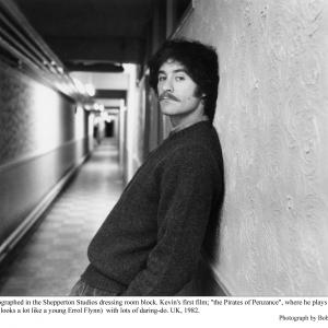 Kevin Kline outside dressing room Pirates of Penzance The 1982