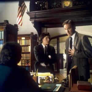 Still of Kevin Kline and Emile Hirsch in The Emperors Club 2002